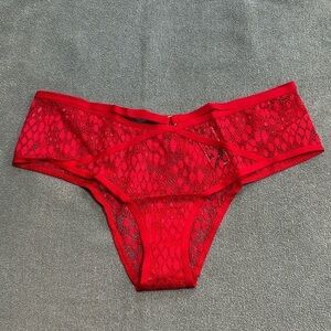 Victoria’s Secret Lace Cheeky Panty Size Medium